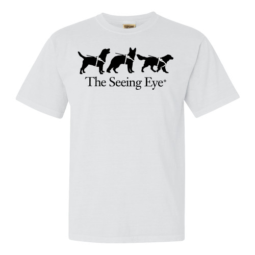 The Seeing Eye Comfort Colors White T Shi