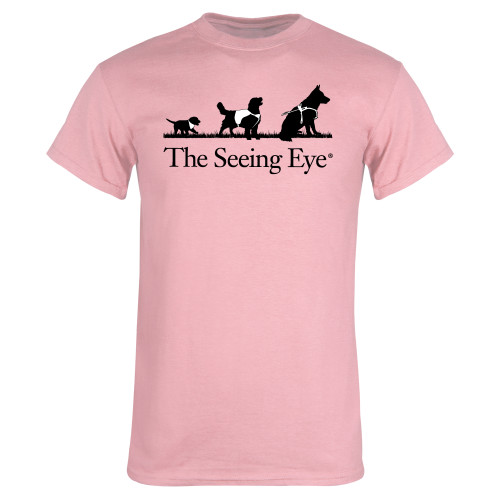 The Seeing Eye Light Pink T Shi