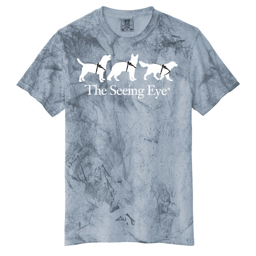 The Seeing Eye Comfort Colors Blue Heavyweight Color Blast T