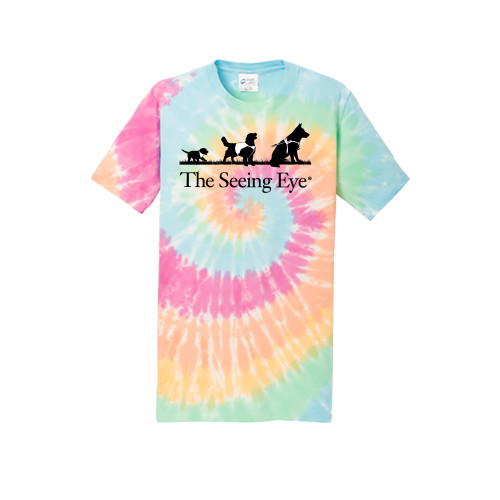 The Seeing Eye Pastel Tie Dye Cotton T