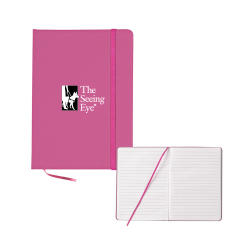 The Seeing Eye 5x7 Fuchsia Hard Cover Journal