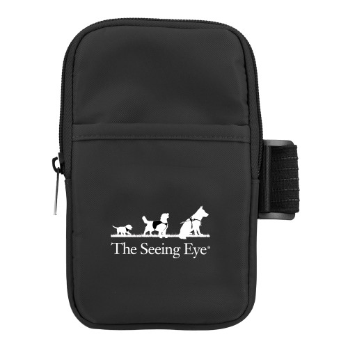  Black Bottle Buddy Water Bottle Pouch - The Seeing Eye pup2harness logo