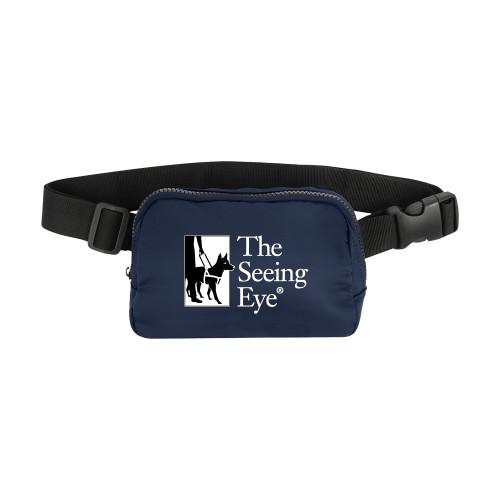 The Seeing Eye Anywhere Navy Belt Bag