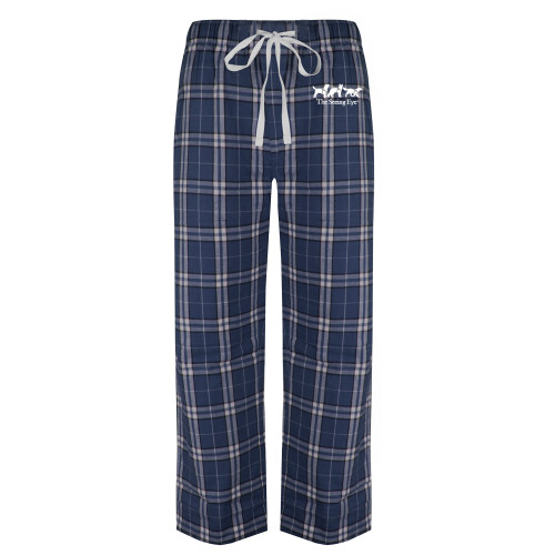 The Seeing Eye Navy/White Flannel Pajama Pant