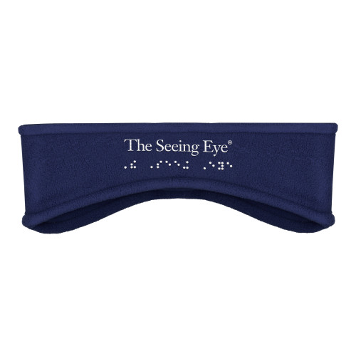 The Seeing Eye Navy Stretch Fleece Headband