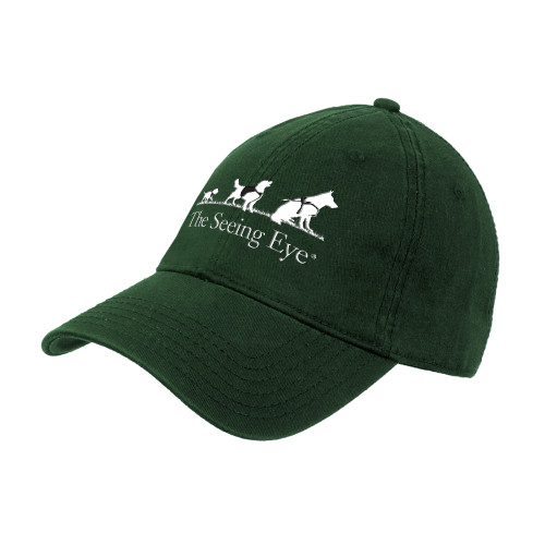 The Seeing Eye Dark Green Unstructured Adjustable Low Profile Hat