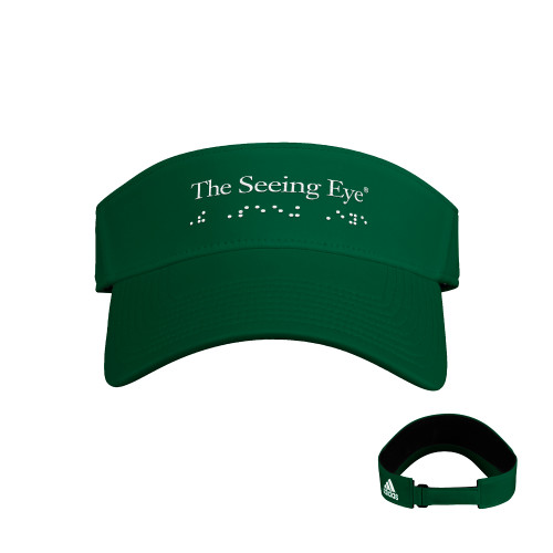 The Seeing Eye Adidas Dark Green Adjustable Visor