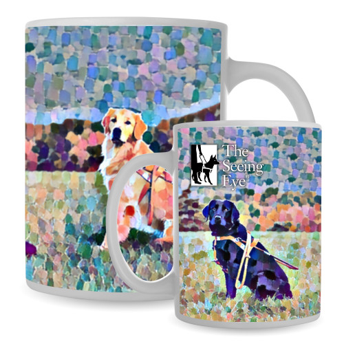 The Seeing Eye Full Color White Mug 15oz