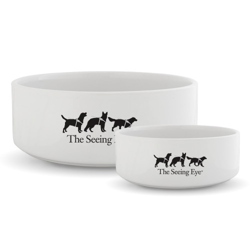 The Seeing Eye Ceramic Dog Bowl