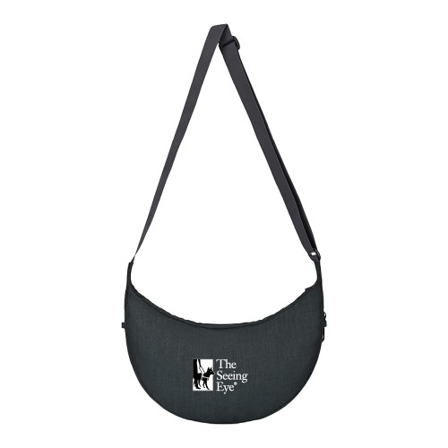 The Seeing Eye Alba Black Sand Sling Bag