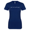 Thumbnail image for  Next Level Womens Navy Boyfriend Tee