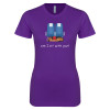 Thumbnail image for  Next Level Womens Purple Boyfriend Tee