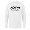 Thumbnail image for  White Long Sleeve Hooded Tee