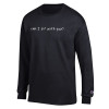 Thumbnail image for  Champion Black Long Sleeve T Shirt