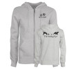 Thumbnail image for  ENZA Womens Grey Fleece Full Zip Hoodie