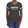 Thumbnail image for  Fall Rush Ladies Dark Grey Heather 60/40 Football Tee