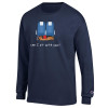 Thumbnail image for  Champion Navy Long Sleeve T Shirt