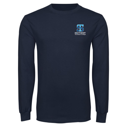 Navy Long Sleeve T-Shirt-Technical College