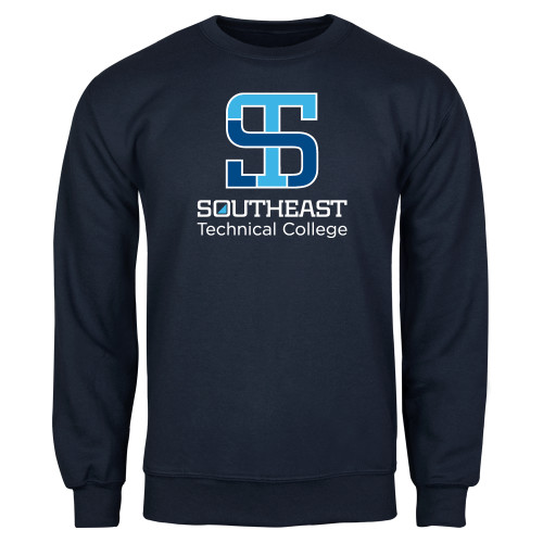 Navy Fleece Crew-Technical College