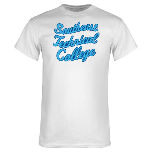 White T Shirt-Script