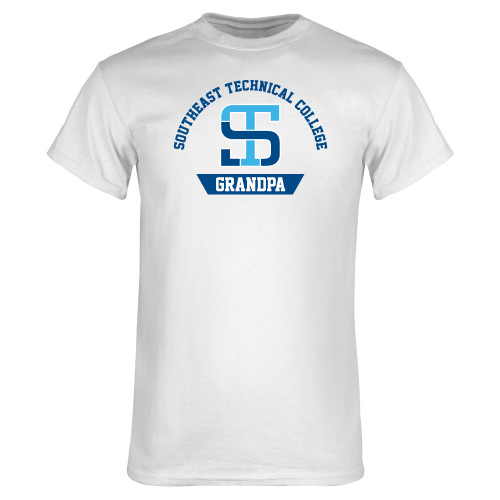 White T Shirt-Grandpa