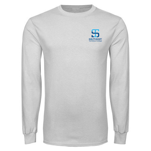 White Long Sleeve T Shirt-Technical College