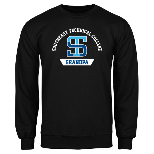 Black Fleece Crew-Grandpa