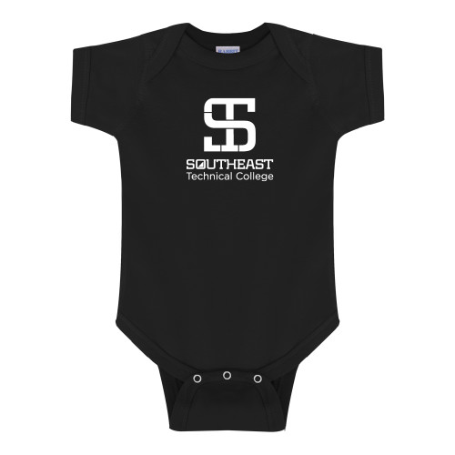 Black Infant Onesie-Stacked
