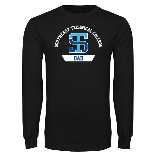 Black Long Sleeve T Shirt-Dad