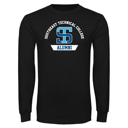 Black Long Sleeve T Shirt-Alumni
