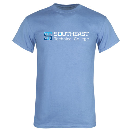 Light Blue T Shirt-Two-Line Wordmark