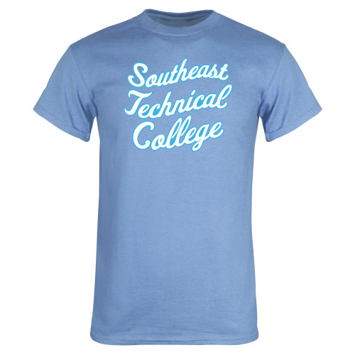 Light Blue T Shirt-Script