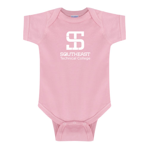 Light Pink Infant Onesie-Stacked