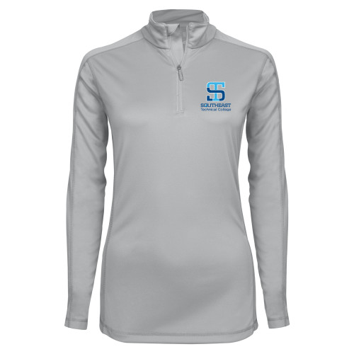 Syntrel Womens Platinum Interlock 1/4 Zip-Technical College