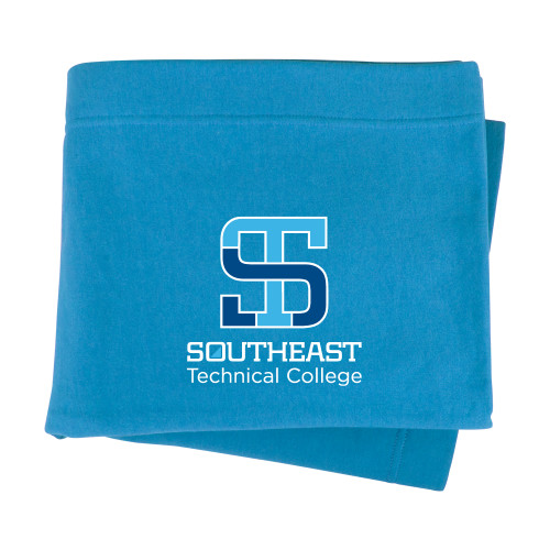 Light Blue Sweatshirt Blanket-Technical College