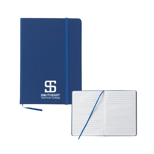 5x7 Blue Hard Cover Journal-Stacked
