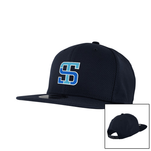 New Era Navy Diamond Era 9Fifty Snapback Hat-Monogram