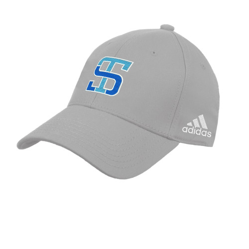 Adidas Ice Grey Adjustable Washed Slouch Hat-Monogram