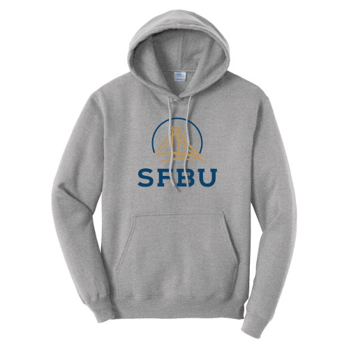 SFBU Tall Athletic Heather Fleece Hoodie-XLT