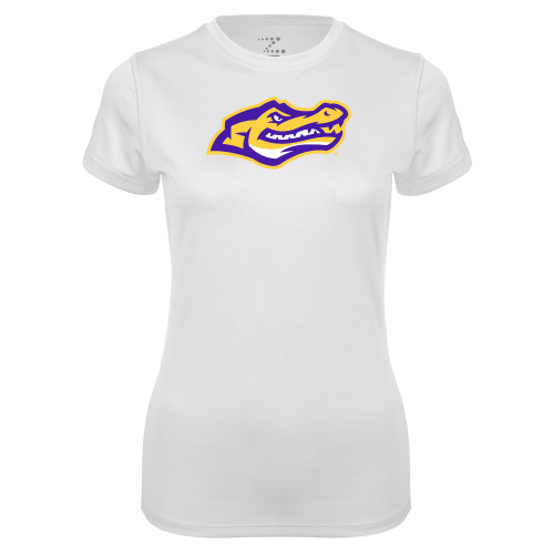 San Francisco State Womens White Performance Tee