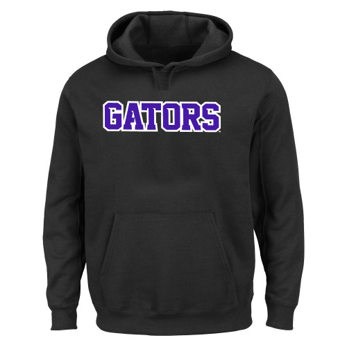  Extended Black Hoodie - Gators Wordmark