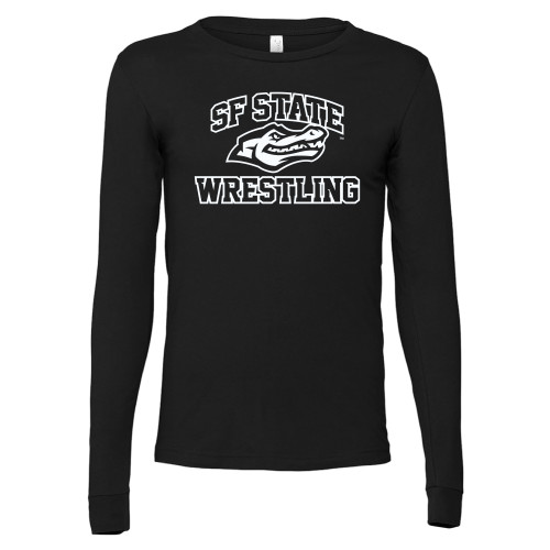 Main Image for  Bella + Canvas Black Jersey Cotton Long Sleeve T Shirt
