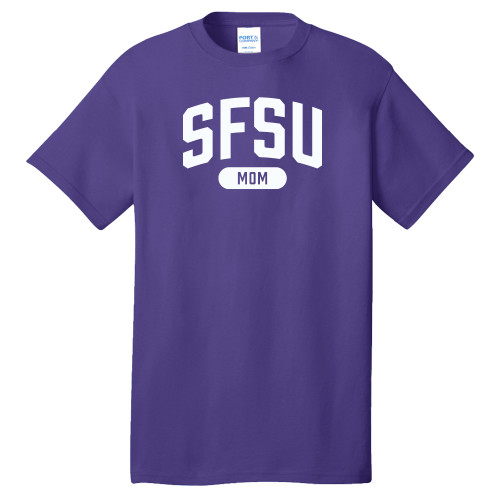  Extended Purple T Shirt - SF State Mom