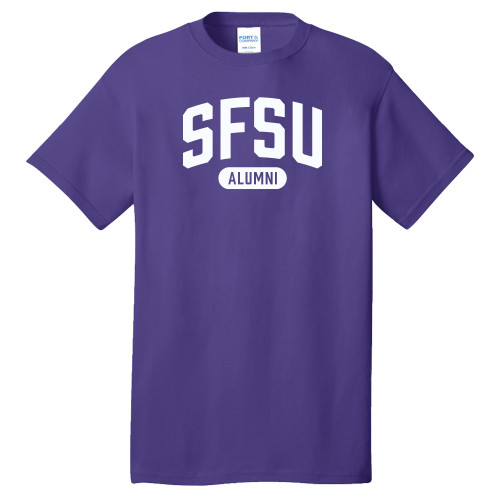  Extended Purple T Shirt - SF State Alumni