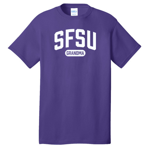  Extended Purple T Shirt - SF State Grandma