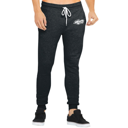  Bella Canvas Charcoal Heather Joggers - Gator Head