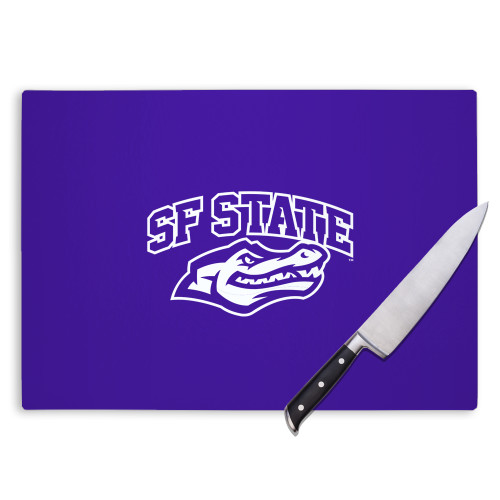  Cutting Board - SF State with Gator Head