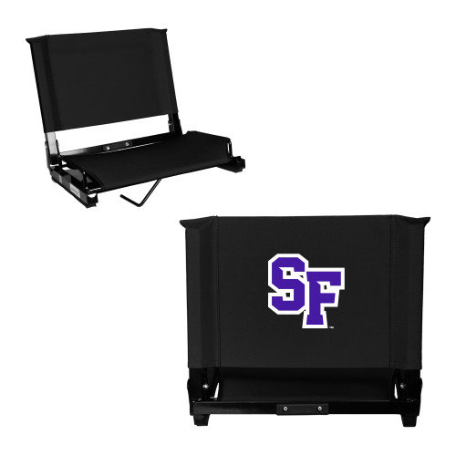 Stadium Chair Black - SF Monogram