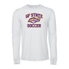 Thumbnail image for  Bella + Canvas White Jersey Cotton Long Sleeve T Shirt