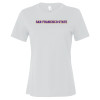 Thumbnail image for  Bella + Canvas Womens White Relaxed Cotton T Shirt